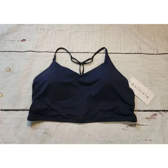 Athleta Ventura Crop Bikini Top Size XL - Picture 2 of 4